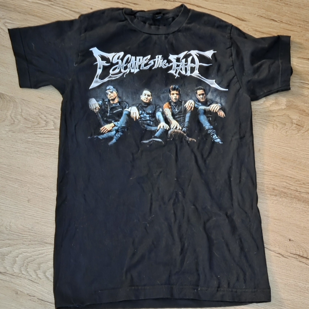 Escape The Fate Black Concert T-Shirt - Men